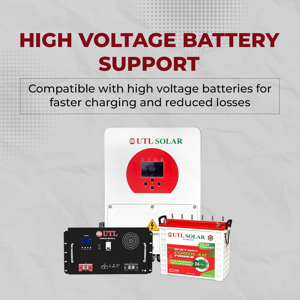 3kVA Transformer-less Hybrid solar Inverter | HYB-3K-GXLS1