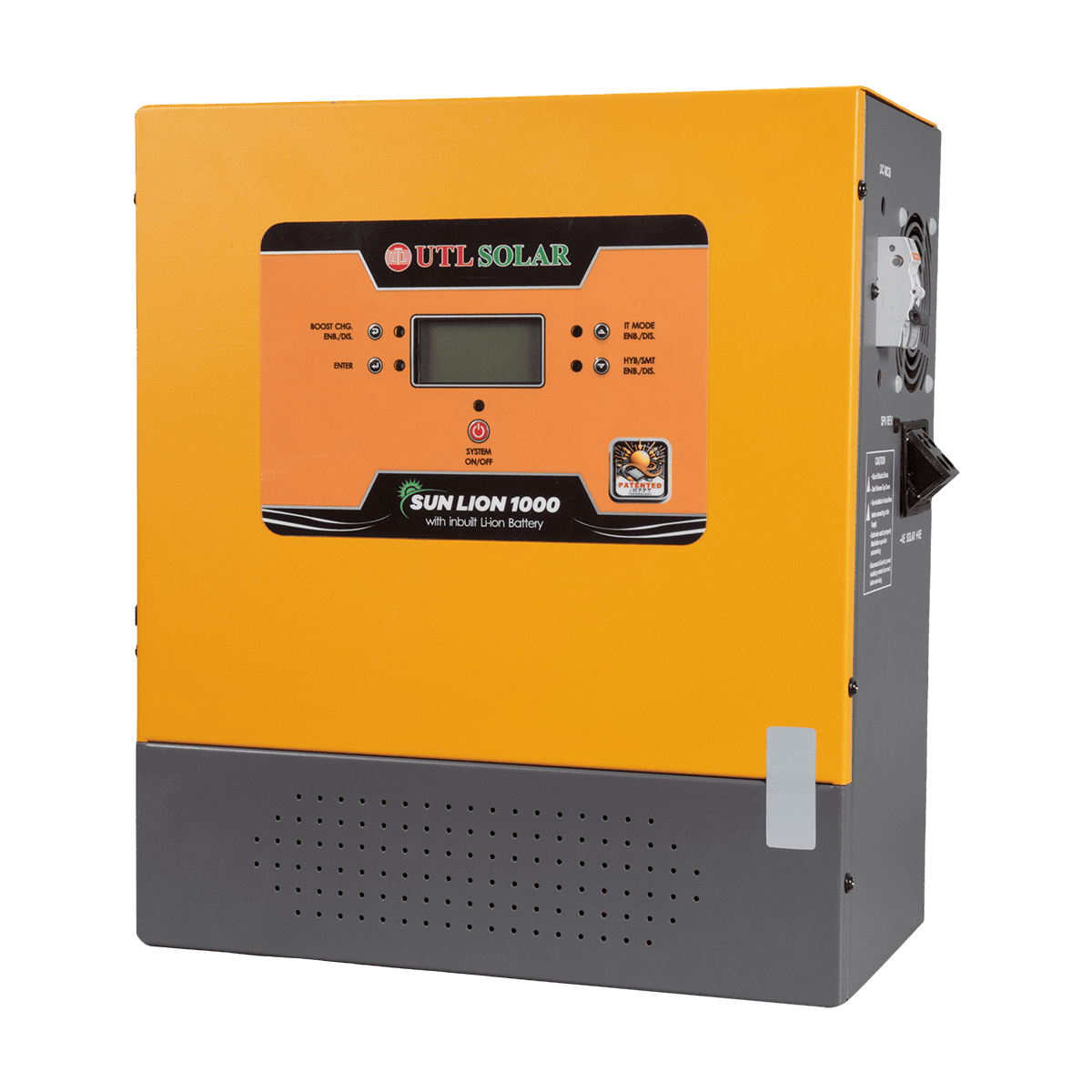 SUN LION 1000 (with in-built Lithium battery) | Wall Mountable Solar Inverter