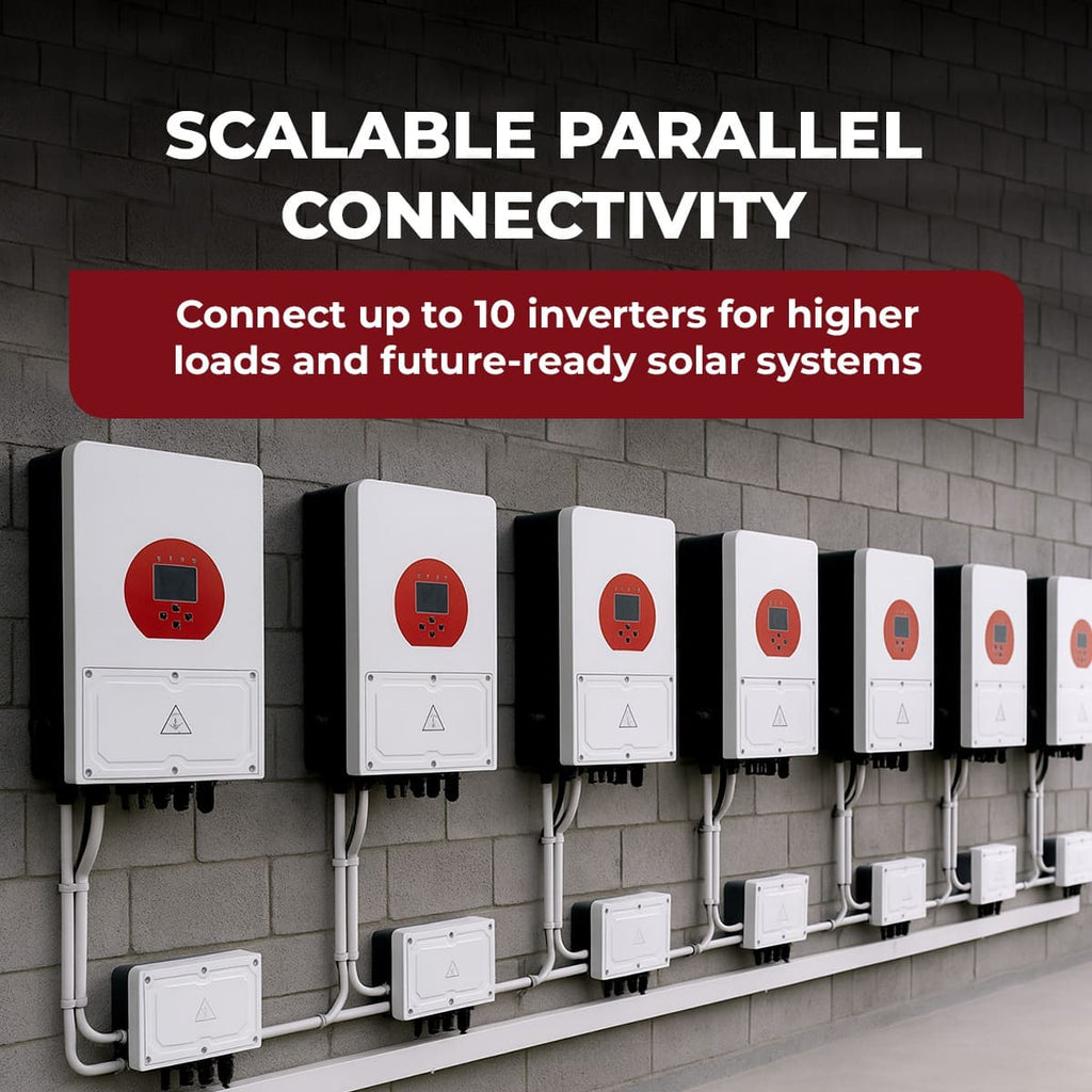 3kVA Transformer-less Hybrid solar Inverter | HYB-3K-GXLS1