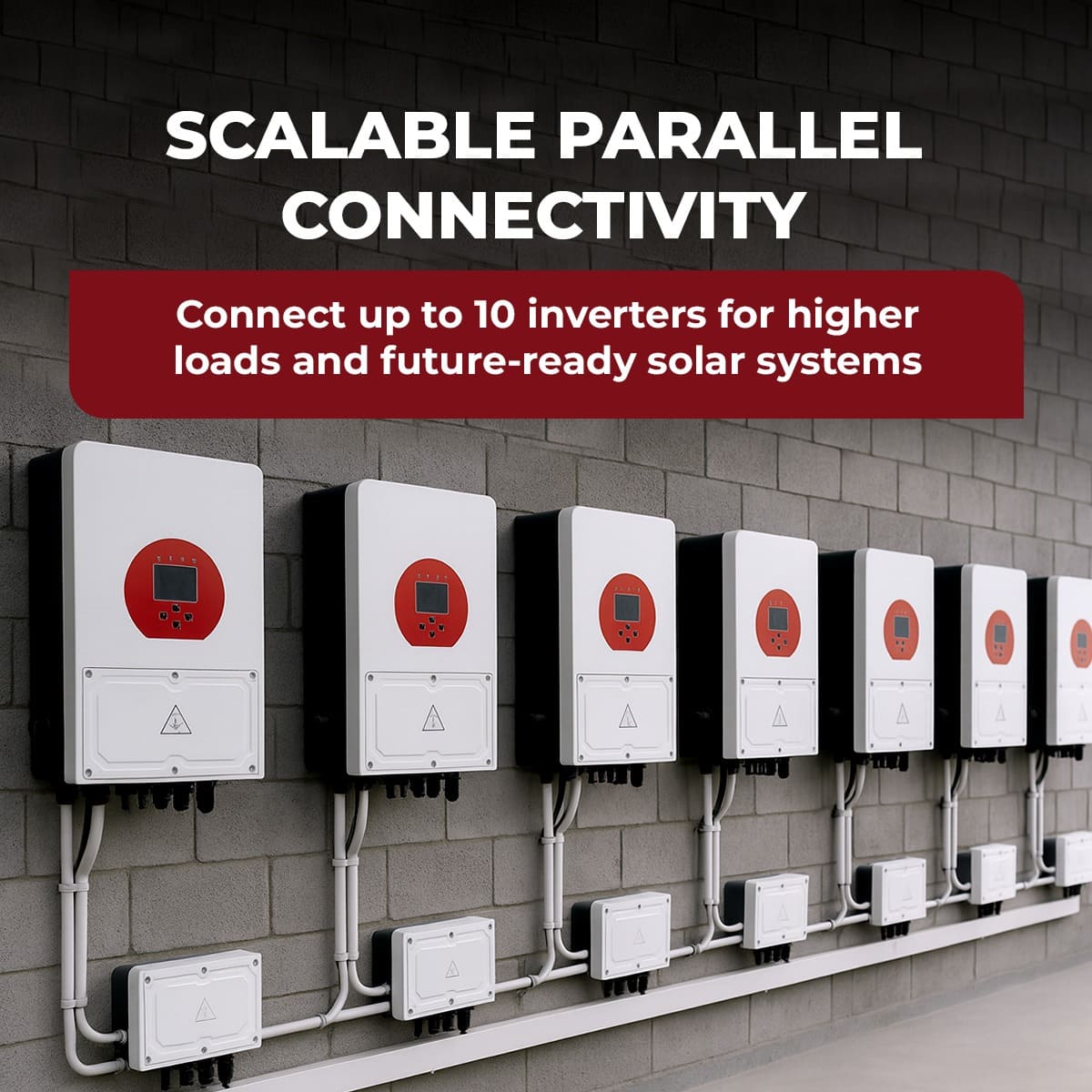 3kVA Transformer-less Hybrid solar Inverter | HYB-3K-GXLS1