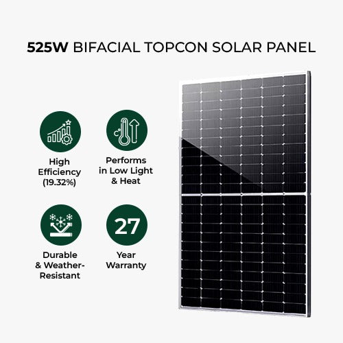 3kW/48V Hybrid Solar Panel System with 150AH Lead-acid battery